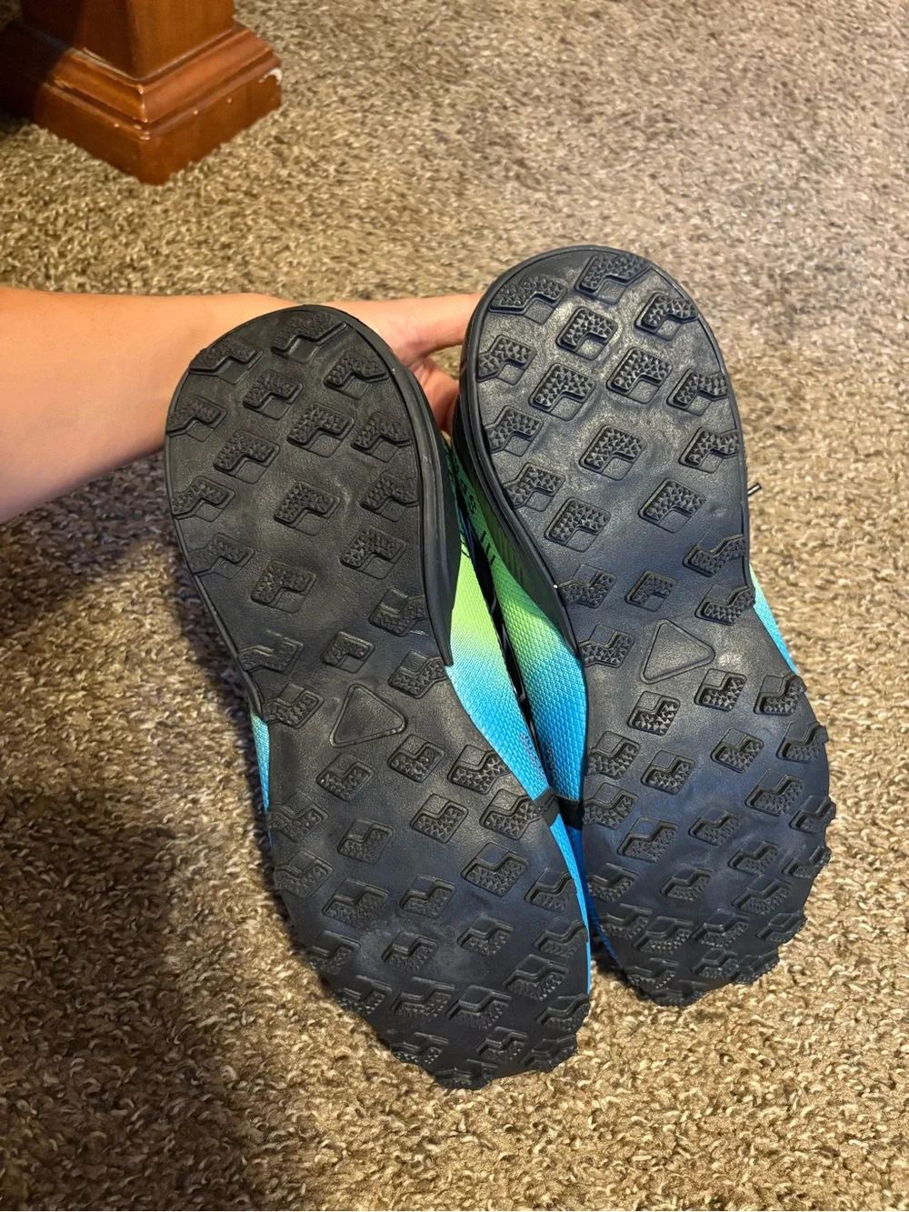 Men's Blue and Gray Athletic Ortho Running Shoes